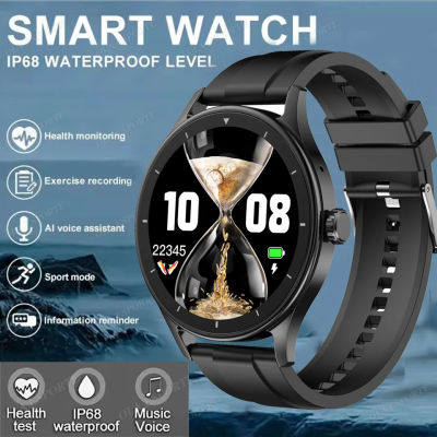 Nuevo Monitor ECG reloj inteligente 2025 HD Bluetooth llamada Monitor de ritmo cardíaco durante el sueño oxígeno en sangre GPS movimiento deportes impermeable Smartwatch