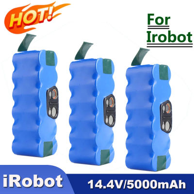 Para iRobot Roomba 500 batería de aspiradora 5000mAh Li-ion 600 700 800 Series 510 530 550 560 580 620 630 650 760 14,4 V batería