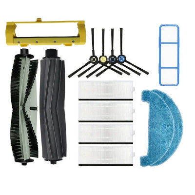 Para Silvercrest SSR1 SSRA1 Ilife A9s A9 A7 cubierta de cepillo principal Cepillo Lateral filtro HEPA paño de mopa piezas de aspiradora robótica
