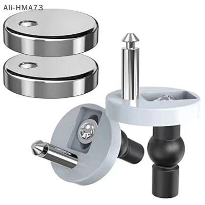 Paquete de bisagras de fijación superior para asiento de inodoro, HMA73-2Pcs, montajes, tornillos de liberación rápida de repuesto para accesorios de muebles de baño
