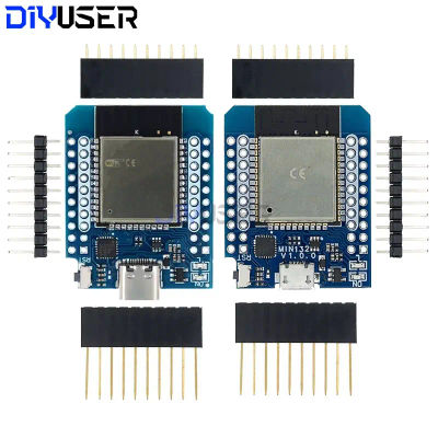 Para Wemos Mini D1 ESP8266 ESP32 ESP-32S WIFI Bluetooth CP2104 Módulo de Placa de Desarrollo con Pines