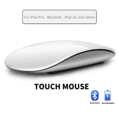Ratón Inalámbrico Bluetooth Recargable, Táctil, Delgado, Ergonómico, de Doble Modo, Silencioso, para Apple Macbook Air