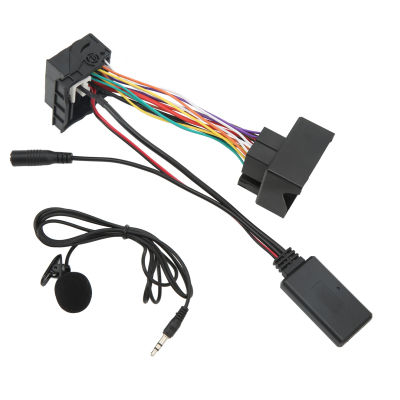 Adaptador auxiliar Bluetooth 5,0 para coche con micrófono manos libres para Volkswagen Skoda RCD310 RCD510 RNS310 RNS315 RNS510