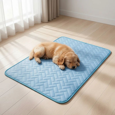 Alfombra refrescante para perros, cama fría de verano para mascotas, extra grande para perros pequeños y grandes, accesorios para mascotas, manta duradera para gatos, sofá, manta de hielo para gatos