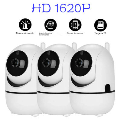 Cámara IP Wifi de 1620P YCC365 Plus, seguimiento automático en casa inteligente, red de visión nocturna completa, vídeo CCTV inalámbrico, cámara de seguridad para bebés