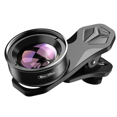 Lente de Cámara para Teléfono Móvil APEXEL para Dropshipping, Lente Macro de 100 mm, Lentes Macro para Videocámara para iPhone, Samsung y Todos los Teléfonos Inteligentes