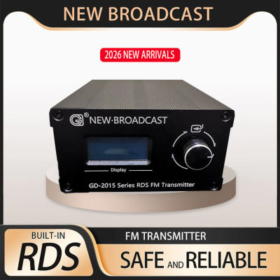 Transmisor FM Bluetooth GD-2025 de 25W/Con Codificador RDS Integrado/Entrada USB2.0