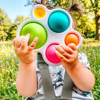 Juguetes para bebés, tablero de ejercicio Montessori, sonajero, rompecabezas, inteligencia colorida, Educación Temprana, entrenamiento intensivo, juguetes inquietos