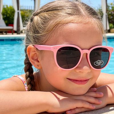 Gafas de sol polarizadas para niños, 6 colores, protección UV, bonito marco de silicona, gafas de sol de moda coreanas para niños pequeños, bebés, niños y niñas, 2026