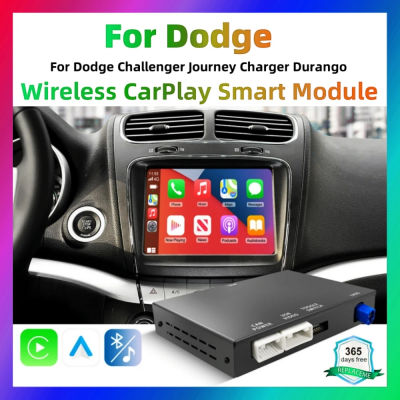 Kit de actualización inalámbrico CarPlay Android Auto, caja decodificadora para Dodge Challenger, Journey, Charger, Durango