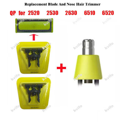 Cuchillas de afeitar antifricción para Philips Norelco OneBlade, 1-10 Uds., cabezales, cuchillas de afeitar