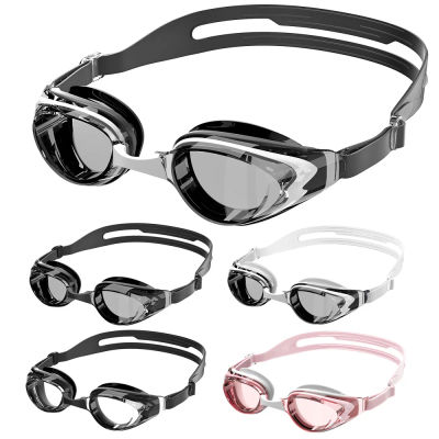 Gafas de natación profesionales antiniebla, gafas de natación impermeables, gafas de natación sin fugas, 100% protección UV para hombres, mujeres y adultos