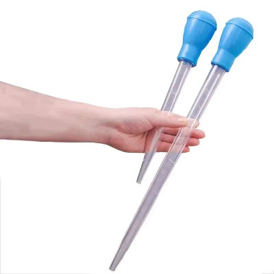 Limpiador de pipetas alargado, herramienta de limpieza Simple para cambiador de agua de acuario, sifón para acuario, aspiradora para pecera