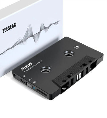 Adaptador Bluetooth de casete para automóvil, adaptador de casete Bluetooth 5.1, receptor de casete inalámbrico Bluetooth de audio para automóvil