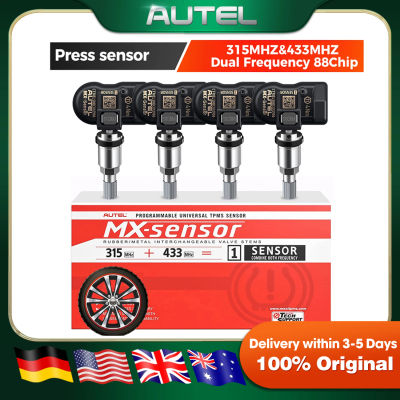 Autel MX Sensor 315 433MHZ 2 en 1 TPMS herramienta de reparación de neumáticos accesorio automático Monitor de presión de neumáticos programador de almohadilla para TS501 TS508WF