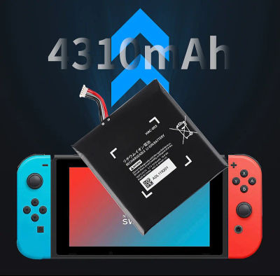 HAC-003 4310mAh Reemplazo Cargador Batería Pieza de reparación 3.7V HAC003 HAC-001 para consola de juegos Nintendo Switch