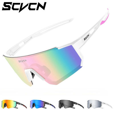 SCVCN Gafas de sol de moda para hombres, gafas deportivas para ciclismo, bicicleta, senderismo, Camping, Golf, gafas de protección UV400, béisbol para mujeres
