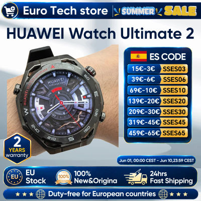 Reloj Inteligente HUAWEI Watch Ultimate 2 con Pantalla a Color AMOLED de 1.5 Pulgadas, Sumergible hasta 150 Metros, Bluetooth, NFC