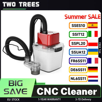 Aspiradora CNC de dos árboles para Motor de husillo de 775/500W, para máquina de grabado TTC 450/TTC 450 Pro, purificación de aire, limpiador