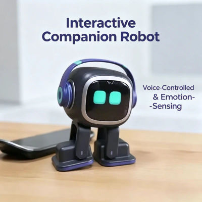 Nuevo Robot IA EMO 2026 ESP32-S3, Robot Inteligente Interactivo con Chat, Baile y Compañía Emocional