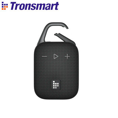 Tronsmart altavoz de bluetooth Mirtune H1 portátil con gancho, resistente al agua IPX7, 20 horas de reproducción, TWS, para acampar, hacer senderismo