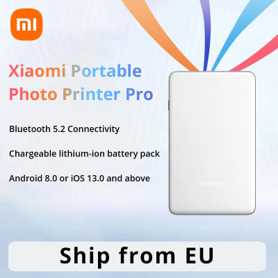Versión Global de la Impresora Fotográfica Portátil Xiaomi Pro, Resolución de 313dpi, Compartido Multiusuario por Bluetooth, Imprime Video, Sonido y Fotos