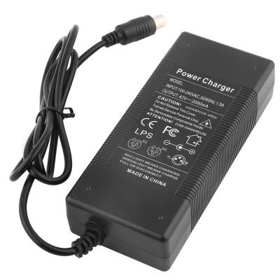 Cargador de batería de 42V 2A, cargador de patinete eléctrico de repuesto, adaptador de cargador de batería para patinete Xiaomi