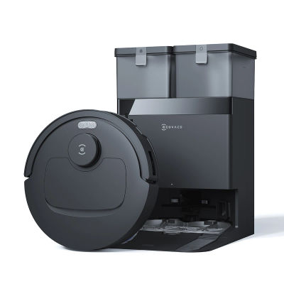 Robot Aspirador ECOVACS DEEBOT T30e Omni con Función de Fregado, 25,000 Pa, OZMO Turbo 2.0, Robot de Limpieza, Cepillo Principal Triple V Anti-Enredos ZeroTangle 3.0, Estación Base Omni, 45 ° Secado