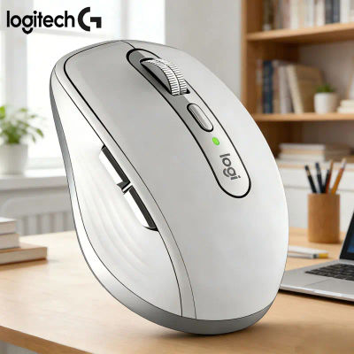 Ratón Inalámbrico Logitech MX Anywhere 3S para Oficina, Bluetooth, Smart Wheel, Ergonómico, Diseño Profesional, Uso Eficiente