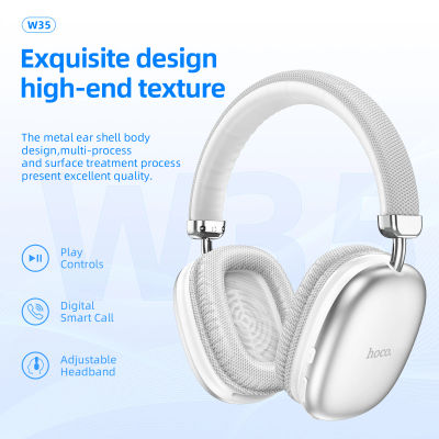 HOCO W35 HiFi auriculares inalámbricos Bluetooth auriculares de música juego deporte manos libres Audio con micrófono soporte TF tarjeta AUX