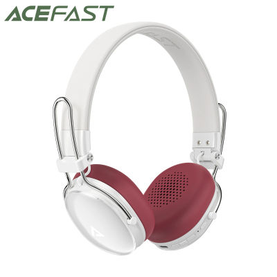 ACEFAST-auriculares híbridos H7, cascos con reducción de ruido, 35dB, ANC, con almohadillas reemplazables de colores, altavoz de 30mm, Audio HiFi inalámbrico