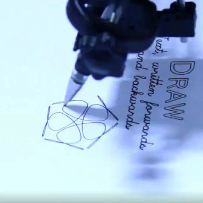 Robot de dibujo DIY desmontable LY Drawbot, máquina de dibujo con lápiz, robot de letras CoreXY XY-plotter para dibujar y escribir, CNC V3 Shield Draw