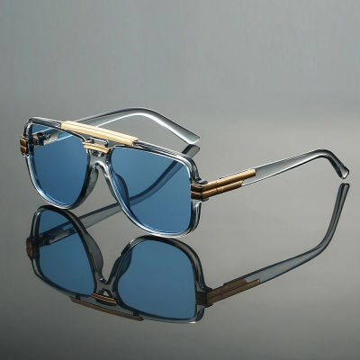 KAMMPT gafas de sol piloto de doble puente para hombre 2025, recién llegado, gafas de sol de diseño de marca para exteriores, gafas de sol anti-UV de gran tamaño con estilo para mujer
