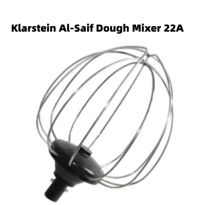 Batidor de acero inoxidable 304 (conector de plástico) para robot de cocina KLARSTEIN, repuesto para amasadora Klarstein Al-Saif 22A