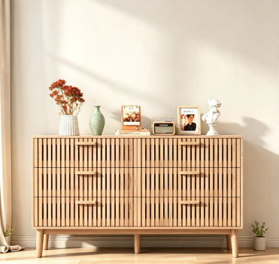 Cómoda Rosahqnda, Armario, Cómoda de Madera con 5-6 Cajones, Mueble de Almacenamiento, Cómoda Pequeña para Sala de Estar, Dormitorio
