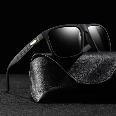 Gafas de Sol Cuadradas Vintage Unisex de Moda para Hombre y Mujer, Gafas de Sol de Diseñador de Marca de Lujo para Conducir y Pescar, Antideslumbrantes