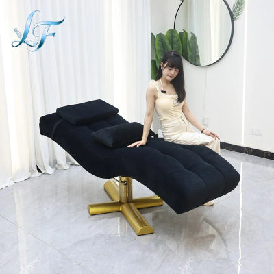 Cama de Belleza para Hidroterapia Facial, Mesa de Masaje para Cabeza, Camas para Pestañas, Muebles de Spa, Silla de Descanso para Uso Doméstico