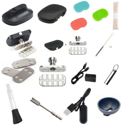 Tapa ventilada de repuesto, cargador de pantalla de horno 3D, embudo de carga, cepillo limpiador de tuberías para PAX Plus Mini PAX 3/2, accesorios