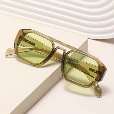Nuevas Gafas de Sol Cuadradas Vintage para Hombre y Mujer, Gafas de Sol Rectangulares de Marca, Gafas de Sol Ovaladas para Hombre y Mujer