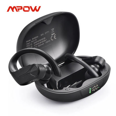 Auriculares inalámbricos Mpow Flame Solo TWS Auriculares Bluetooth 5.0 con micrófono de cancelación de ruido ENC IPX7 a prueba de agua para correr deporte