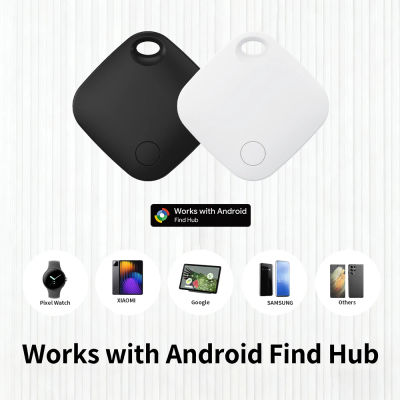 Etiqueta Inteligente Android para Google Find Hub, Sonido Fuerte de 90dB, Batería Reemplazable, Rastreador Bluetooth Antipérdida para Mascotas, Llaves, Bolsos y Carteras