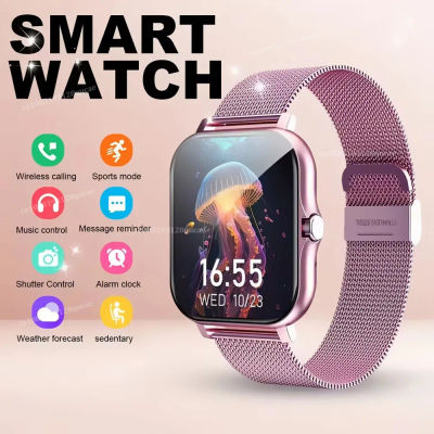 Nuevo Reloj Inteligente con Pantalla Completa de 1.83'', Bluetooth, Monitor de Oxígeno en Sangre/Presión Arterial, para Mujeres y Hombres, Regalo para las Fiestas 2026