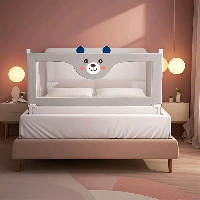 Barrera de Cama Anticaídas para Bebés, Barandilla de Seguridad para Niños, Barandillas Laterales Protectoras para Camas de Bebés y Niños Pequeños