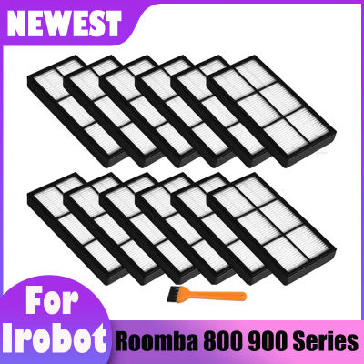 Para Irobot Roomba 800 980 990 900 896 886 870 865 866 860 870 871 880 960 Series filtro Hepa piezas de repuesto de aspiradora robótica
