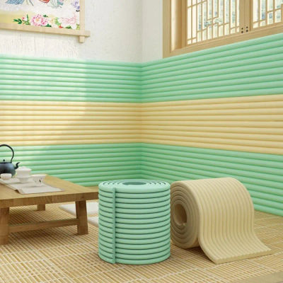 Protector de Esquinas para Escritorio de 2m, Protector de Pared Suave para la Seguridad de Bebés, Cojín Anticolisión Autoadhesivo y Grueso