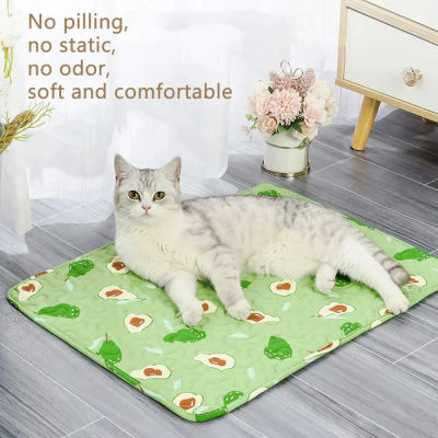 Manta Refrigerante de Verano para Mascotas, Alfombra Antihumedad para Perros, Cojín para Sofá, Cama Transpirable para Gatos, Cubierta para Cama de Mascotas