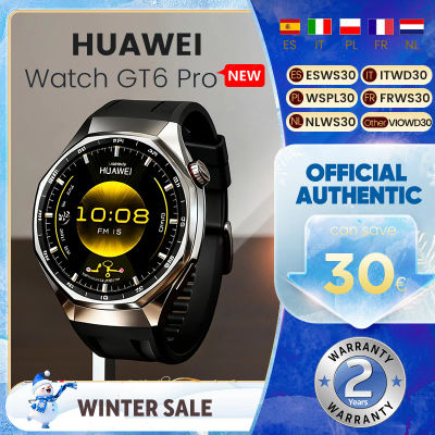 HUAWEI Watch GT 6 Pro 46 mm GPS Smartwatch Pantalla táctil AMOLED de 1,47 pulgadas, hasta 21 días de autonomía, nivel profesional de ciclismo, NFC,
