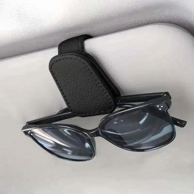 Estuche para gafas de sol para visera de coche, Clip para gafas de sol, Clip para tarjeta de billete, Clip portátil multifunción, accesorios interiores para automóviles