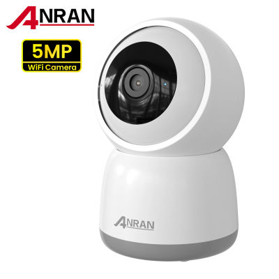 ANRAN-Monitor de bebé de 5MP, cámara WiFi 2,4G 5G, cámaras de seguridad, detección humanoide, seguimiento automático, grabación 7/24, visión nocturna en Color