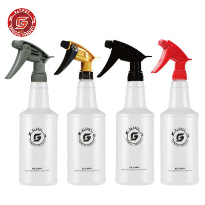 Botellas de plástico vacías con pulverizador de 26 fl oz, botella de spray para limpieza de automóviles, botella de spray para riego de plantas, botella de spray para limpieza del hogar